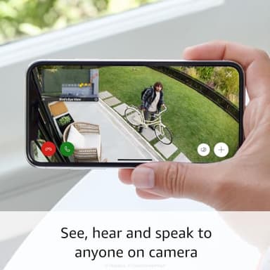 Like-New Ring Stick Up Cam Pro Battery | Two-Way Talk with Audio+, 3D Motion Detection with Bird’s Eye Zones, and 1080p HDR Video & Color Night Vision (2023 release), White - Image 2