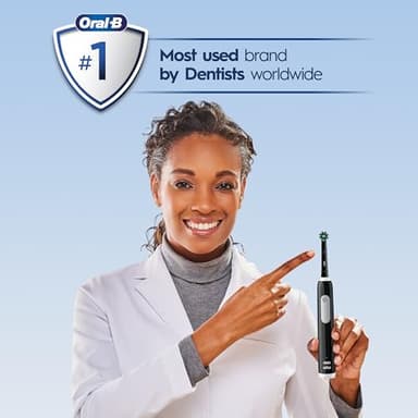 Oral-B Pro Limited Electric Toothbrush with (2) Brush Heads, Rechargeable, Black - Image 6
