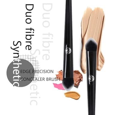 ENERGY Concealer Brush– Angled Synthetic Bristles for Seamless Under Eye Coverage, Spot Blemish Corrector, Nose Contours,Precision Makeup Brush for Liquid Cream Concealer Application - Image 4