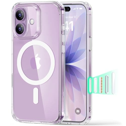 ESR for iPhone 17 Case, Camera Control, Compatible with MagSafe, Shockproof Military-Grade Protection, Magnetic Phone Case for iPhone 17, Classic Hybrid Case, Clear - Image 1
