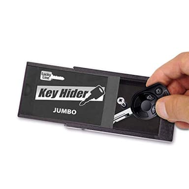 Lucky Line Jumbo Magnetic Key Hider, Case Holder for Larger Keys and Transponders (91501) - Image 2