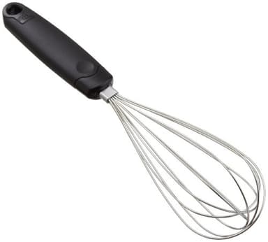 GoodCook Everyday 10.5" Balloon Whisk with Stainless Steel Wire Whips, Red