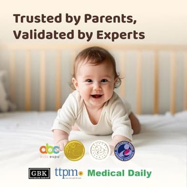 NETVUE Peekababy Baby Camera with Wireless Audio, Adjustable Crib Mount Monitor, Works via 2.4GHz Wi-Fi for Wide Coverage & Stable Connection, Smart App, Two-Way Talk (White) - Image 3