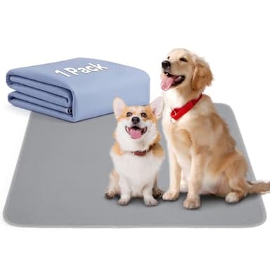 36" x 38" Large Puppy Pads - Waterproof Quick Drying Pee Pads for Dogs, Reusable Pet Training Pads, Anti-Slip Floor Mat for Dogs, Cats, Bunny, Seniors Bed Pad, 1 Pack - Image 1