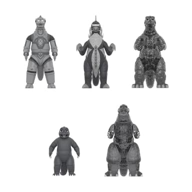 Super7 Toho Godzilla Blind Box Flat - (12 Pack) 3.75" Toho Godzilla Action Figures Classic Cartoon Collectibles and Retro Toys - Image 7