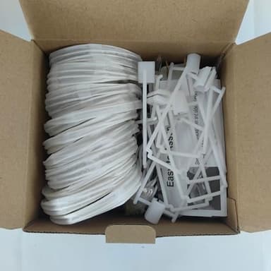 HUAZHQING 10CT Nylon Mini Lantern Incandescent Bulbs String Lights Plug in Indoor or Outdoor Use Decoration for Summer Holiday Christmas Patio Kitch Bedroom - Image 3