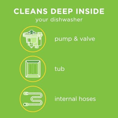 Affresh Dishwasher Cleaner, Helps Remove Limescale and Odor-Causing Residue, 6 Tablets - Image 4
