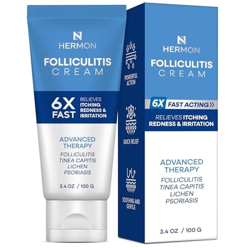 Folliculitis Treatment Cream: Effective Treatment for Folliculitis Scalp Face and Body 100g - Image 1