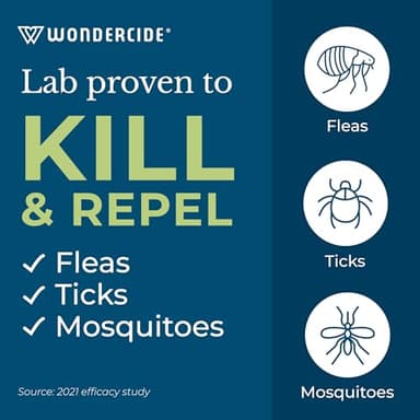 Wondercide - Flea, Tick & Mosquito Spray for Pets and Home with Natural Essential Oils - Killer, Control, Prevention, Treatment - Lemongrass 16 oz - Image 2
