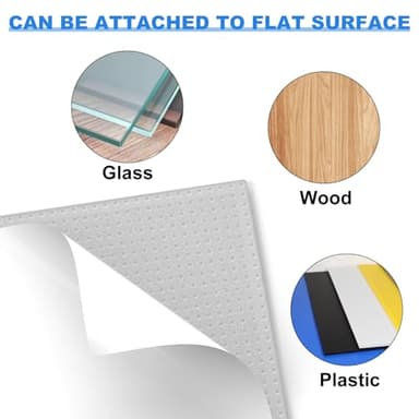 Pokiiulk Classic Baseplates, Peel and Stick Base Plates for Building Bricks, Compatible with Major Brands, Self-Adhersive Base for Bricks 10" x 10", 6 Pack Grey… - Image 5