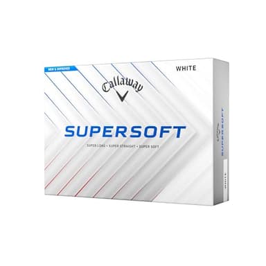 Callaway Golf Supersoft Golf Balls (2025, White) - Image 1