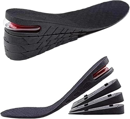 Height Increase Insoles 4-Layer Air up Shoe Lifts Elevator Shoes Insole 2.95inches(7.5 cm) Heels Lift Inserts for Men and Women - Image 1