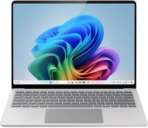 Microsoft 2024 Surface Laptop 7th Edition, Copilot+ PC, 13.8in Snapdragon X-Plus 16GB RAM 256GB SSD Win 11H Platinum (Renewed) - Image 1
