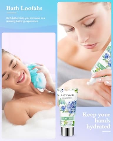 Birthday Gifts for Women, Birthday Gifts Baskets for Women, Mother's Day Relaxing Spa Gift Baskets Self Care Package, Birthday Gift Box Ideas for Her Mom Wife Sister Female Friends Coworker Employee - Image 6