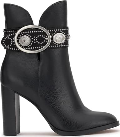 Jessica Simpson Women's FINOVA Ankle Boot, Black, 9 - Image 6