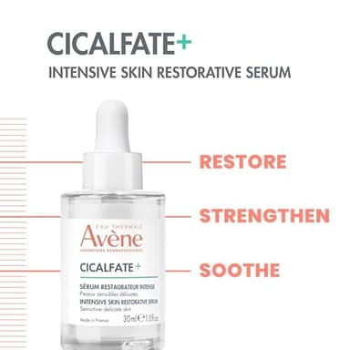 Avène Cicalfate+ Intensive Restorative Serum, Restores & strengthens skin barrier, Barrier serum with Pro-Vitamin B5 for all skin types including sensitive skin, Fragrance-Free, Dermatologist-Tested - Image 2