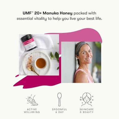 New Zealand Honey Co. Raw Manuka Honey UMF 20+ / MGO 829+ | UMF Certified | 17.6oz | Pure Raw Honey - Image 7