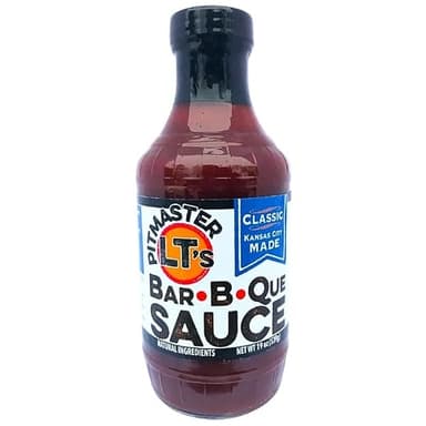 Pitmaster LT's Classic Kansas City Made BBQ Sauce | NO: High-Fructose Corn Syrup, Gluten, Preservatives | All-Natural, Smoky Sweet Craft Blend (19 oz) - Image 1