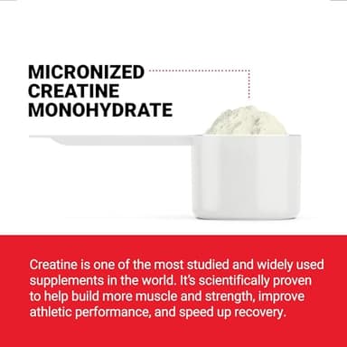 Force Factor Creatine Monohydrate Powder, 5g Micronized Dose to Support Muscle Growth, Strength, Recovery, Cognitive Health & Memory, Unflavored, 60 Servings - Image 3