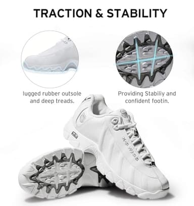 K-Swiss Men's ST329 CMF Sneaker, White/Black/Silver, 8.5 XW - Image 5