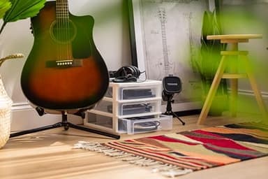 IRIS USA Plastic Stacking Desk Top 3-Drawer Storage Organizer, 2-Pack, for Makeup Vanity Nail Polish Bathroom Stationery Art Craft Supplies Kitchen Office Garage and Small Organization, Medium, White - Image 2