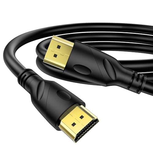 Jorenca 8K4K HDMI Cable 10ft(HDMI 2.1,8k@60hz,48gbps&4k@120hz,18gbps)Ultra High Speed Gold Plated Connectors,Ethernet Audio Return,Video 8K4K,Full HD1080p,3D Compatible with HDTV,Blu-Ray,PS3/4/5/9,ect - Image 1