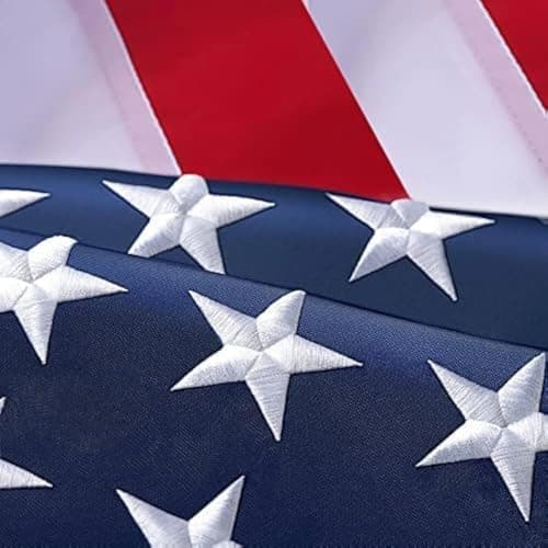American Flag 2.5x4 FT Outdoor - American Flag Heavy Duty 2.5x4 FT, All Weather Sewn Stripes Embroidered Stars… - Image 1