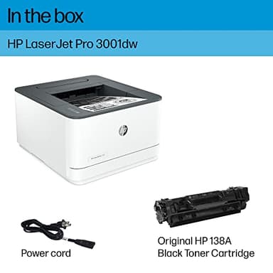 HP LaserJet Pro 3001dw Wireless Black & White Printer, Best-for-Office (3G65OF) - Image 5