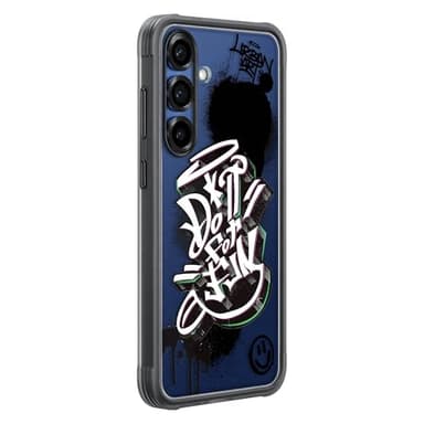 Samsung Galaxy S25+ Flipsuit Rugged Phone Case, Protective Cover, Shockproof, Durable Design, Included Interactive Card Syncs with Screen, US Version, EF-JS936CBEGUS, Black - Image 1