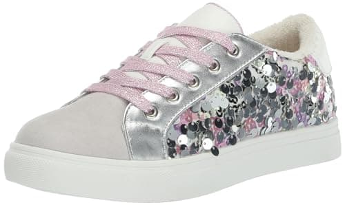 Steve Madden Girls Shoes Girls Emily Sneaker, Sequin, 2 Little Kid - Image 1