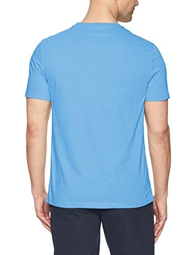 Nautica Men's Short Sleeve Solid Crew Neck T-Shirt, Riviera Blue, 3X-Large - Image 2