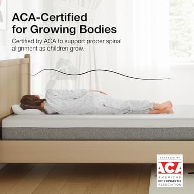 Novilla Full Mattress, 8 Inch Full Size Mattress, Gel Memory Foam Mattresses for Pressure Relief & Reliable Support & Cooling Night Sleep, CertiPUR-US Certified in a Box, White & Grey - Image 4