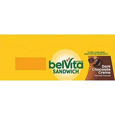 belVita Breakfast Bar Biscuit Sandwiches, Dark Chocolate Creme, 30 Total Packs, 6 Boxes (2 Biscuits Per Pack) - Image 19