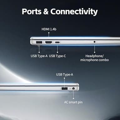 HP 15.6" Touchscreen Laptop, Intel Core i5 Processor, 16GB RAM, 1TB SSD,Numeric Keypad, Bluetooth, Wi-Fi, Long Battery Life, Windows 11 Home, Silver (Renewed) - Image 6