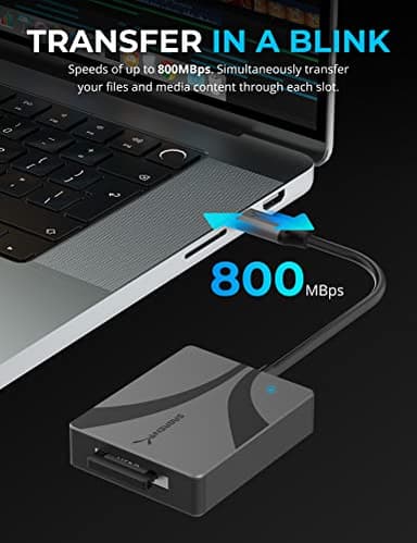 SABRENT USB Type C CFexpress Type A Card Reader [CR-CFXA] - Image 3