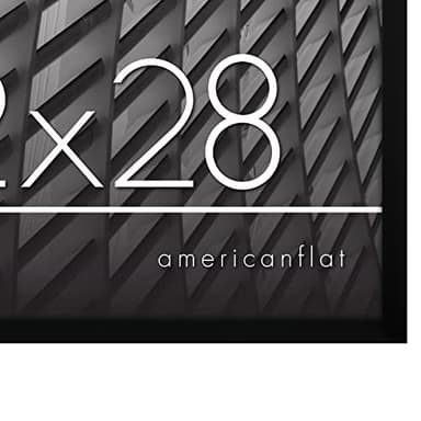 Americanflat 22x28 Poster Frame with Polished Plexiglass - Streamline Collection - Thin Border Picture Frame for Wall Display - Hanging Hardware Included - Black - Image 8