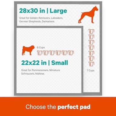 ASPCA Puppy Pads: 100 Count Dog Pee Pads with Odor Control, 26x30 XL for Indoor/Outdoor Use - Image 8
