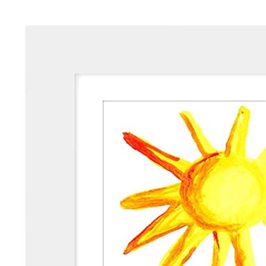 Kids Artwork Frame Changeable (White) - Magnetic Door Holds 100 Art Pieces - 8.5x11 Letter Size Display with Mat or 10x12.5 Without Mat - My Mini Masterpiece - Image 10