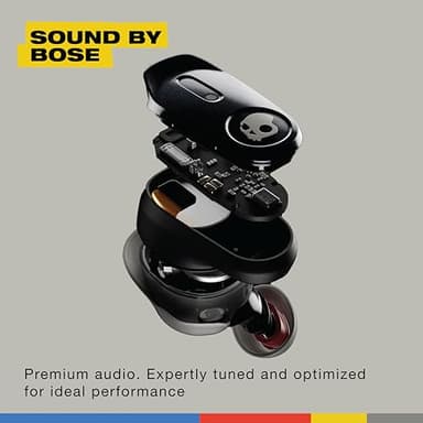 Skullcandy Method 360 ANC Wireless Earbuds, Sound by Bose, Bluetooth Headphones, Premium Noise Cancelling, Up to 40 Hrs Battery, Sweat and Water Resistant, Microphone for iPhone Android - True Black - Image 2