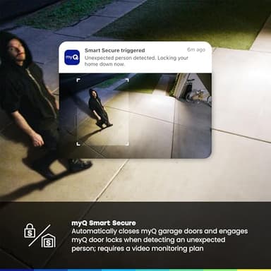 CHAMBERLAIN myQ Outdoor Battery Camera | 2K Camera, Color Night Vision, Spotlight, Motion Alerts, Live View with Two-Way Talk, Wireless, Weather-Resistant, Outdoor, White - Image 7