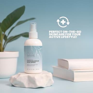 Hypochlorous Acid Spray for Face, Skin, and Body – 0.018% HOCl Facial Mist Toner, Hydrating Cleanser for Acne, Eczema, Rosacea, Eyelids, Pets, Workout, Baby, Back, Redness, Sensitive Care Spray - Image 8