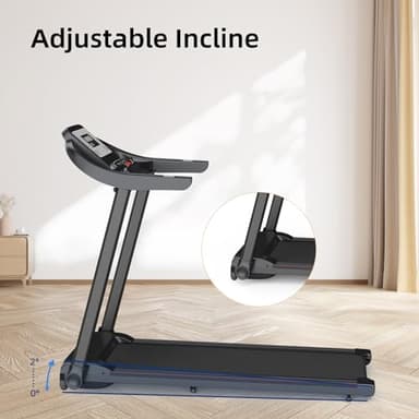 Premium Home Treadmill with Incline – Supports Up to 265 lbs, Adjustable Incline for Maximum Calorie Burn, High-Performance Treadmill for Fitness Enthusiasts – Elevate Your Workout - Image 7