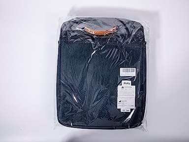 MoKo 13.3-14 Inch Laptop Sleeve Bag Fits Macbook Pro 13" M2 2022/Pro M1 Pro/M1 Max 14.2 2021, Macbook Air 13.6" M2 2022, Tab S8 Ultra 14.6", Handle Carrying Case with Shoulder Strap, Indigo - Image 8