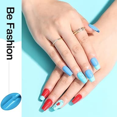 Morovan 15 Bright Color 0.27oz Air Quick Dry Nail Polish Gift Set for Women - Image 4