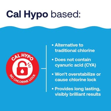 HTH 52040B Swimming Pool Care Shock Ultra, Swimming Pool Chemical, Cal Hypo Formula, 1lb (6 Pack) - Image 6
