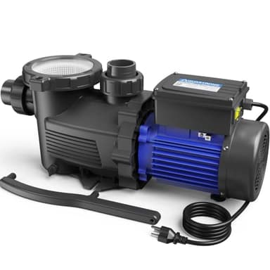 AQUASTRONG In/Above Ground Pool Pump, High Flow (Dual Speed, 2HP, 5186 GPH, 115V) - Image 1