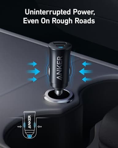Anker USB-C Car Charger, 30W 2-Port Type-C Car Adapter, iPhone Car Charger with Power IQ 3.0, for iPhone 17/16/15/14/13 Series, Samsung Galaxy S25/S24/S23/S22/S21 Series, iPad Pro, AirPods, and More - Image 6