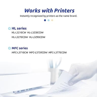 INK E-SALE Remanufactured TN227 TN223 Toner Cartridge for TN-223BK/C/M/Y Toner Brother for use with Brother HL-L3210CW HL- L3270CDW MFC-L3710CW MFC-L3770CDW MFC-L3750CDW HL-L3230CDW Printer - Image 2