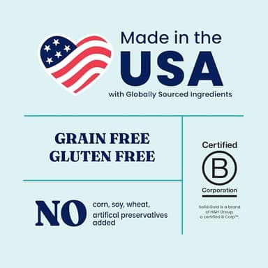 Solid Gold Salmon Dog Food for Sensitive Stomachs – Grain Free & Gluten Free Kibble w/Probiotics to Support Gut Health & Digestion - Sensitive Stomach Dog Food for All Ages – Nutrientboost™ – 22 LB - Image 5