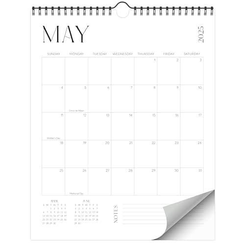 Beautiful 2025-2026 Wall Calendar - Runs from January 2025 until July 2026 – 14.5"x11.5" Office Wall Calendar for Easy Organizing - Image 1
